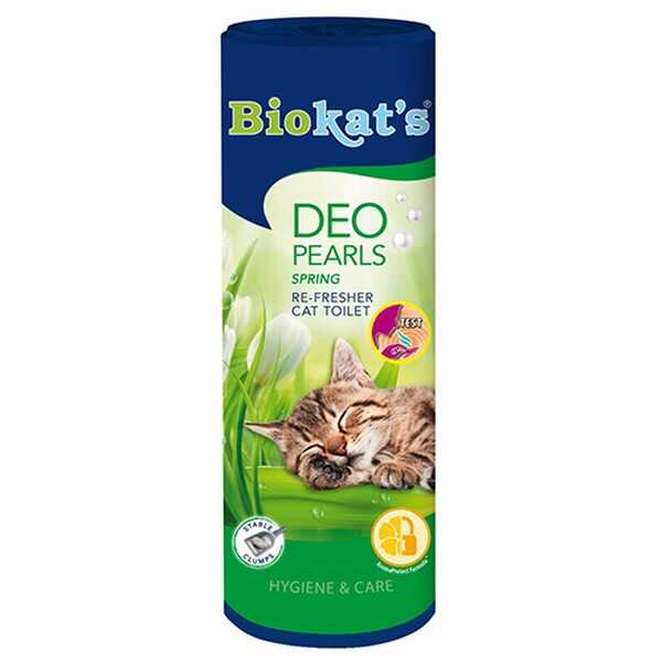 Biokats Deo Pearls Kedi Kumu Parfümü Bahar Esintili Kokulu 700 Gr - Thumbnail