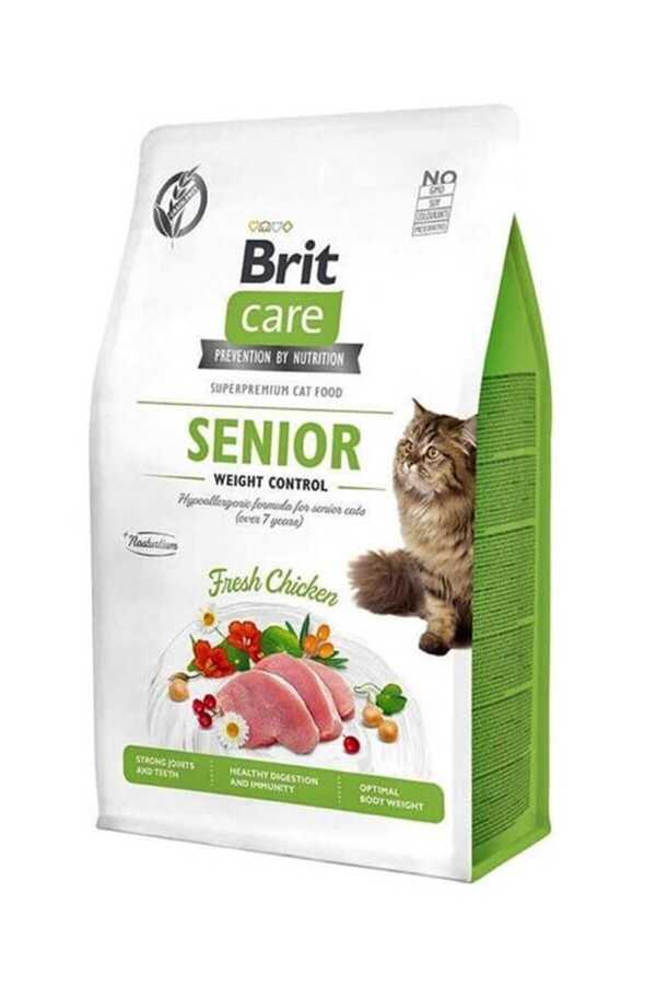 Brit Care Senior Weight Control Yaşlı Kedi Maması 2 Kg