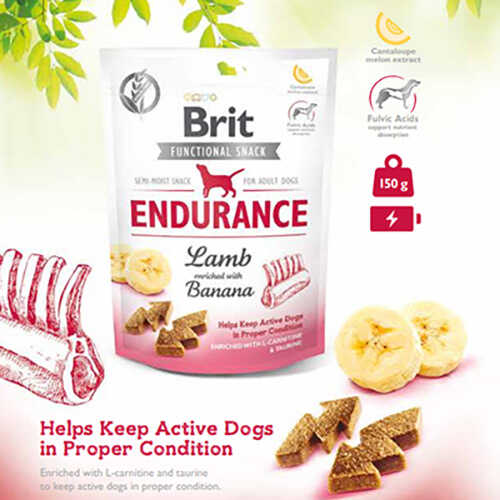 Brit Endurance Kuzu Etli Muzlu Köpek Ödül Mamasi 150 Gr - Thumbnail