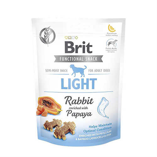 Brit Light Kilo Kontrolü Sağlayan Tavşanlı Köpek Ödül Maması 150 Gr - Thumbnail