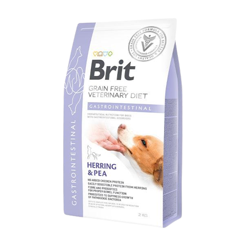 Brit Veterinary Diet Gastrointestinal Sindirim Sistemi Destekleyici Tahılsız Köpek Maması 2 Kg