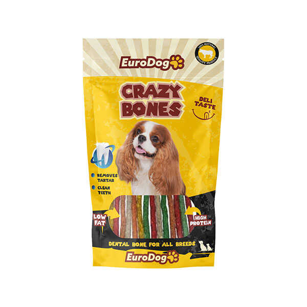 EuroDog Crazy Bone Munchy Kemik 20 Li