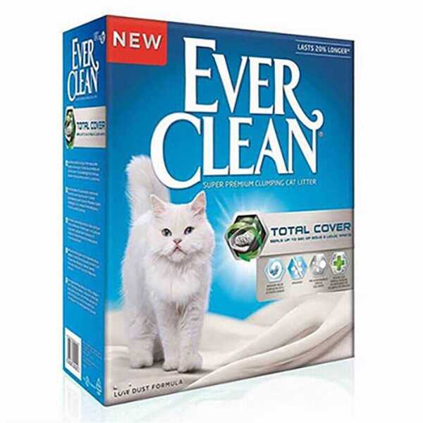 Ever Clean Total Cover Kokusuz Kedi Kumu 6 Lt - Thumbnail