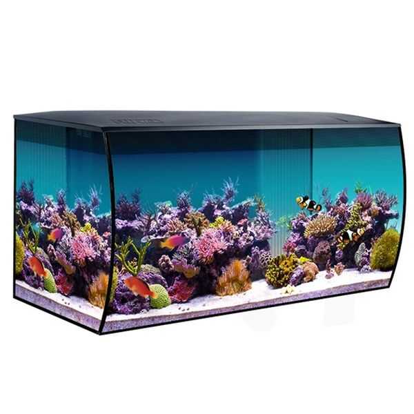 Fluval Flex Deniz Akvaryumu 123 Lt Siyah - Thumbnail