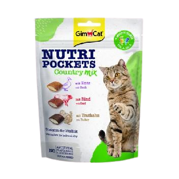 GimCat Nutripockets Kedi Ödülü Country Mix 150 Gr