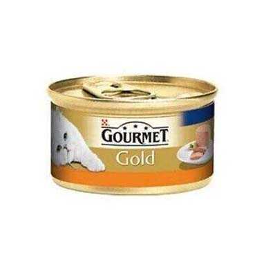 Gourmet Gold Kıyılmış Hindili Yetişkin Kedi Konservesi 85 gr - Thumbnail