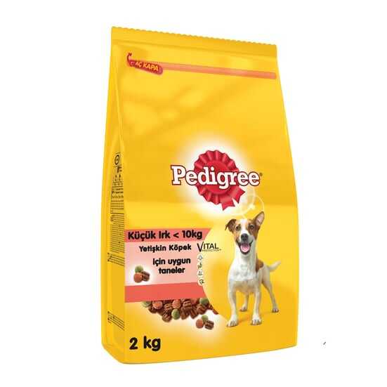 Pedigree Biftekli Sebzeli Küçük Irk Yetişkin Köpek Mamasi 2 Kg