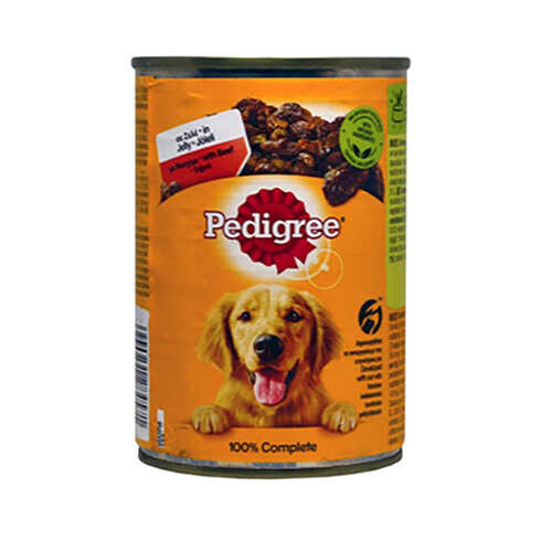 Pedigree Sığır Etli Yetişkin Köpek Konserve Maması 12x400 Gr