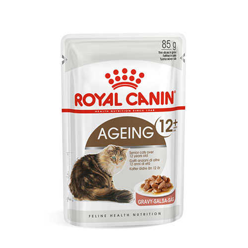 Royal Canin Ageing +12 Yaşlı Gravy Kedi Konservesi 12x85 Gr - Thumbnail