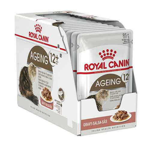 Royal Canin Ageing +12 Yaşlı Gravy Kedi Konservesi 6x85 Gr - Thumbnail