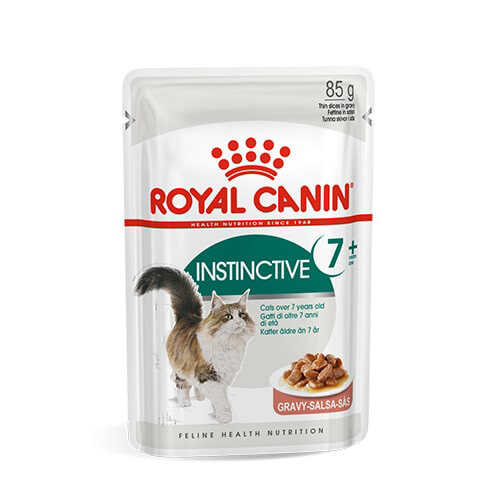 Royal Canin İnstictive +7 Yaşlı Gravy Kedi Konservesi 6x85 Gr