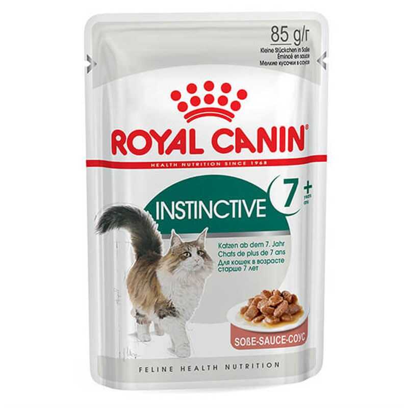 Royal Canin İnstinctive +7 Pouch Yaşlı Kedi Maması 12x85 Gr