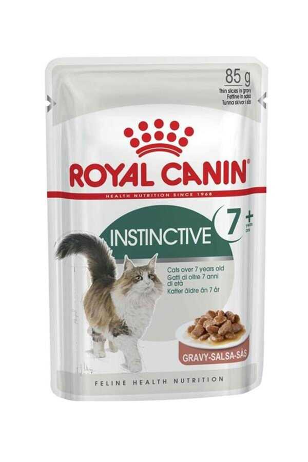 Royal Canin İnstinctive +7 Pouch Yaşlı Kedi Maması 85 Gr - Thumbnail