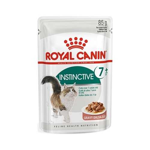 Royal Canin İnstinctive +7 Yaşlı Gravy Kedi Konseresi 12x85 Gr - Thumbnail