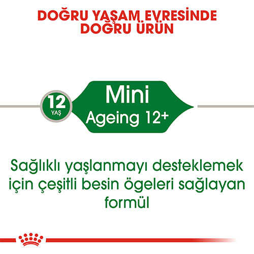 Royal Canin Mini +12 Ageing Pouch Yaşlı Köpek Konservesi 6x85 Gr - Thumbnail