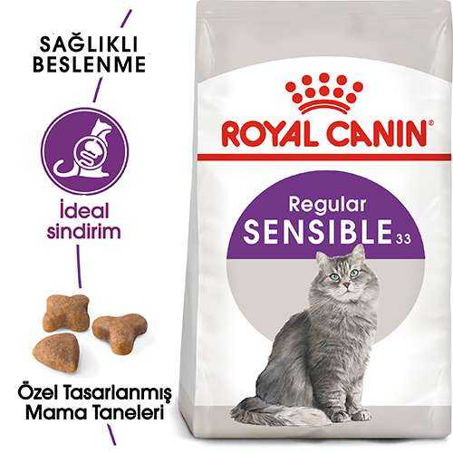 Royal Canin Sensible 33 Hassas Yetişkin Kedi Maması 15 Kg - Thumbnail