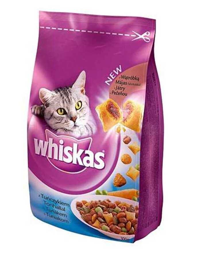 Whiskas Ton Balıklı Sebzeli Kuru Kedi Maması 1,4Kg